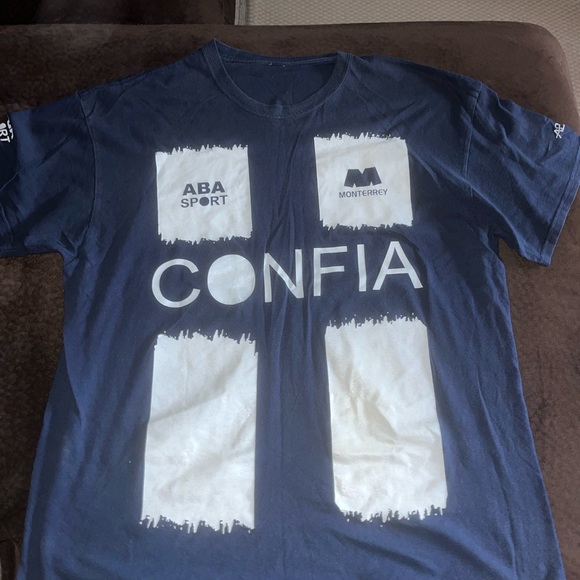 ABA SPORT RAYADOS MONTERREY MEXICO CONFIA 96/97 SOCCER TRAINING SHIRT L - Picture 2 of 10